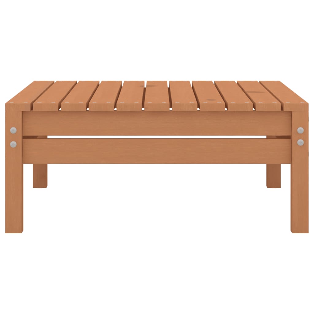 9-tlg. Garten-Lounge-Set Honigbraun Massivholz Kiefer